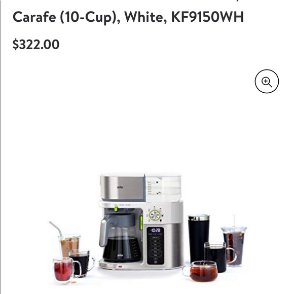 BRAUN MULTIPURPOSE COFFEE MACHINE